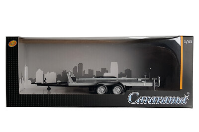 Cararama REMORQUE PORTE VOITURE ASSISTANCE COURSE AUSTIN LAND ROVER 1/43.CARARAMA 