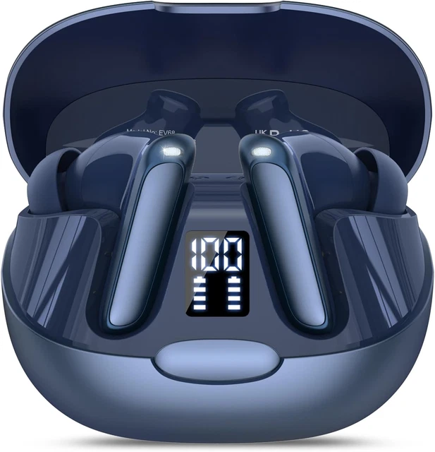 Cuffie Bluetooth 5.3 Con Cancellazione Rumore - Auricolari Wireless 50 Ore Di Autonomia, IP8 Impermeabili - Foto 11