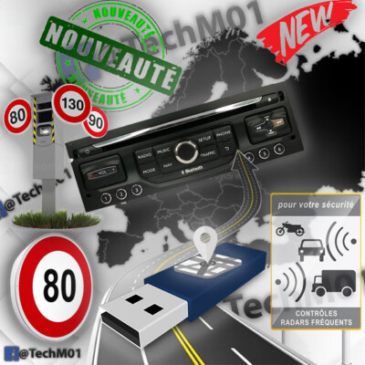  mise à jour cartographique GPS RT6 eMyWay et WipNav+ Eur 2021-2 Citroën Peugeot