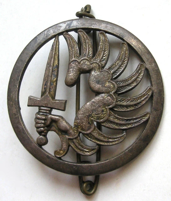 Insigne De Béret Parachutiste Marine - Troupes Aéroportées - Coinderoux - Armée De Terre