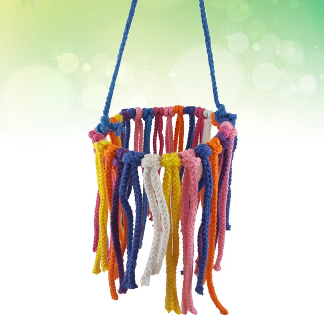 1pc Vogel Schaukel Vogel Barsch Papagei Biss Holzständer Spielzeug