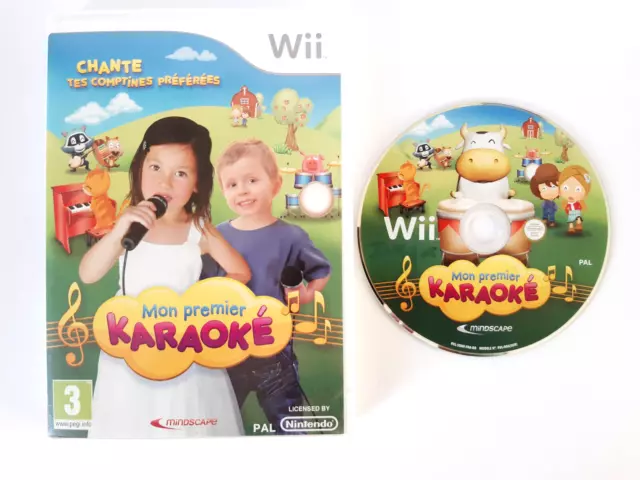 Jeu Nintendo Wii Mon Premier Karaoké PAL FRA