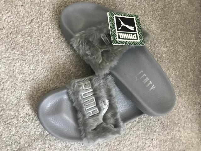 Puma Footwear Grey Puma Slides PUMA Men's Sandals, Slides Flip
