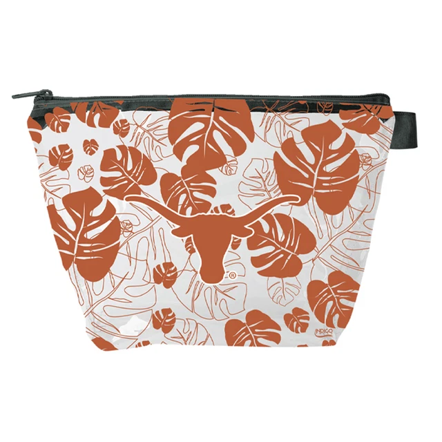 Women's Texas Longhorns Palm Cosmetic Purse Pouch