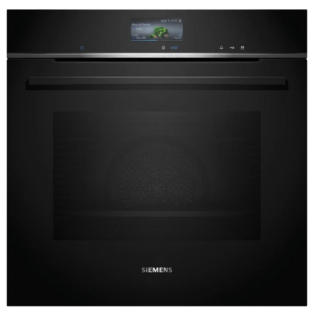 siemens four intégrable combi vapeur 71l 60cm a+ pyrolyse noir HR776G3B1