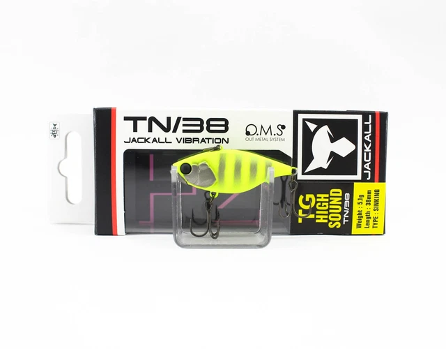 Leurre Vibrant Jackall TN 38 Clear Lemon Tiger - Neuf, Pêche En Eau Douce
