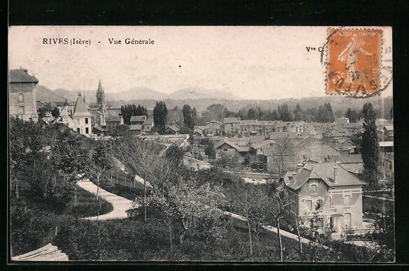 CPA Saint-Alyre, L´Auvergne, Vue générale Ouest 1921