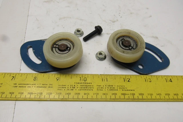 Demag 839 130 44 EU 11DK Carriage Stub Support Roller 58-143mm Lot Of 2
