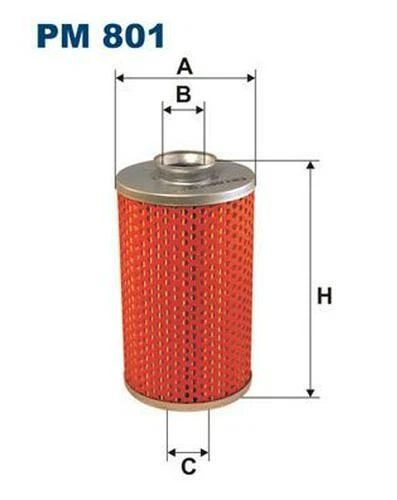 FILTRON Filtre à carburant Filtre fioul PM 801 pour ZETOR pour Forterra 152mm