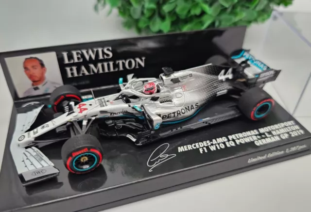 Lewis Hamilton Mercedes AMG W10 German GP von 2019 1:43 Minichamps Limited Edt.