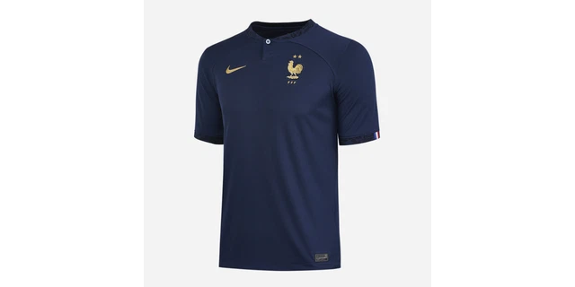 MAILLOT EQUIPE DE France FFF Football 2022 2023 M Neuf Emballé EUR 49