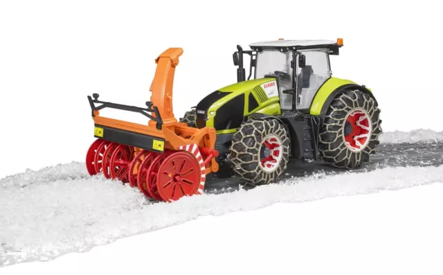 Claas Axion 950 mit Schneeketten & Schneefräse Bruder 03017 Neuheit 2016