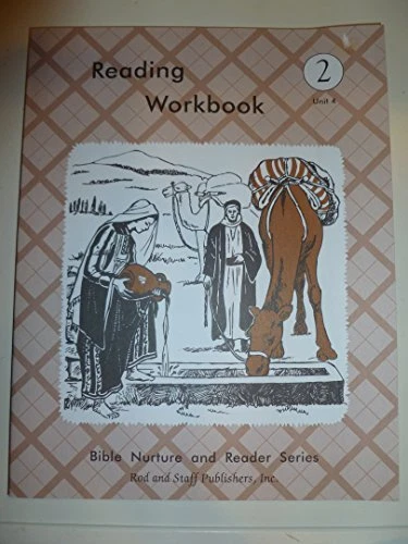 BIBLE NURTURE AND READER SERIES GRADE 2 READING WORKBOOK By Rod And Staff VG