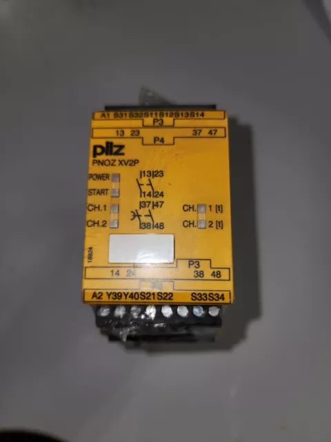 PILZ,PNOZ XV2P 24VDC,Saftey Relay