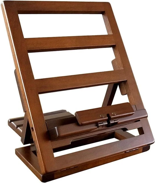 Portable Folding Book Rest Stand Rack Holder Wooden Made in Japan