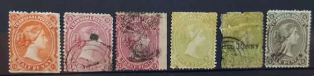 South Africa Transvaal Queen Victoria 1878-80 Fine Used / Used As Picture. (B10)