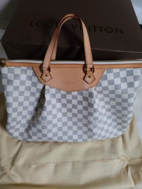 Louis Vuitton 2way bag Damier Azur Siracusa GM N41111