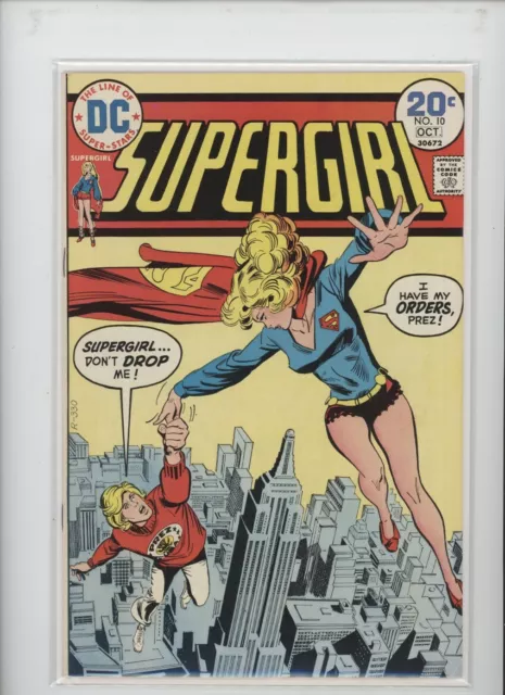 Supergirl #10 Hi Grade Great Prez App. Gem