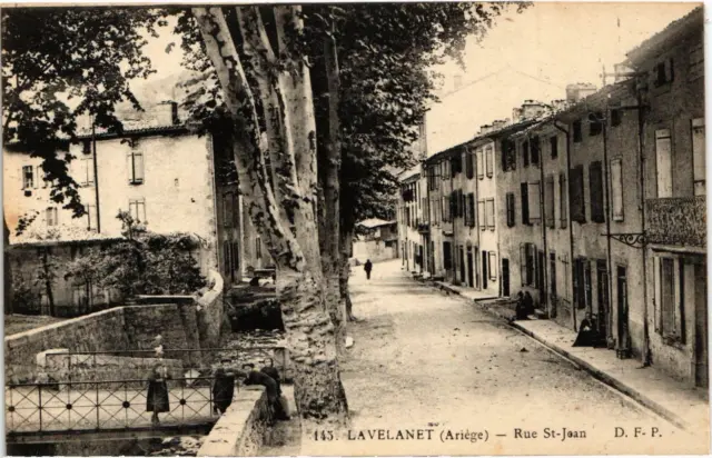 CPA LAVELANET rue St-JEAN Ariege (101582)