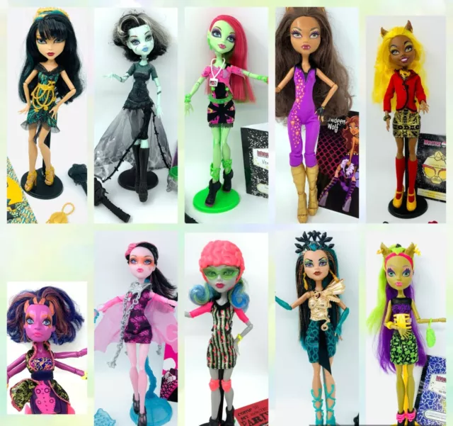 Monster High Doll Large Selection Accessories 1 Wave Rare Select Doll 2024