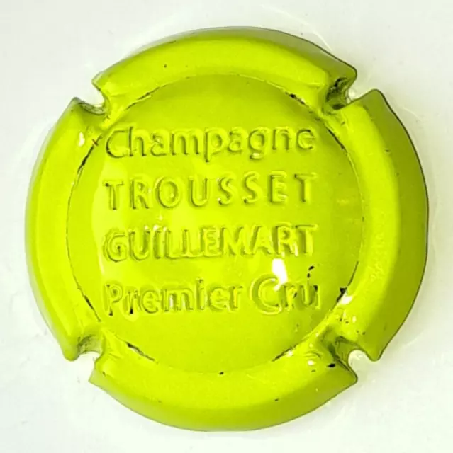 Capsule Champagne TROUSSET GUILLEMART "Premier Cru" estampée en creux