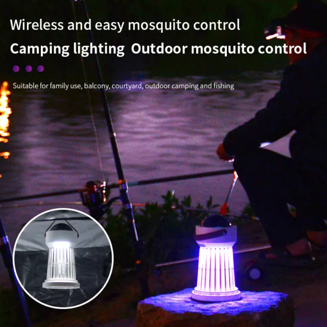 2 In 1 Electric Mosquito Killer Lamp Star Ceiling Projection Kill Mosquitoes For