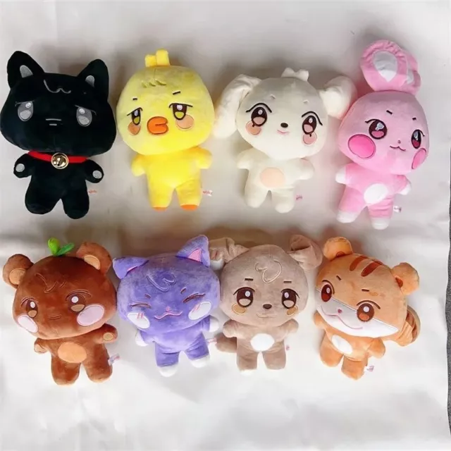 Kpop ATEEZ  Doll 30CM Aniteez Cartoon Cute Soft Short Plush Doll Collection Gift