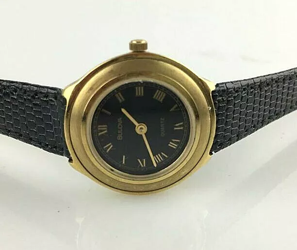 Raffinato Orologio Bulova Swiss Made Donna New Old Stock Vintage 26 mm 2