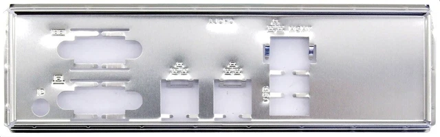 i/o shield plaque arriere en PLA pour ASUS M2N-SLI DELUXE REV 1.02G
