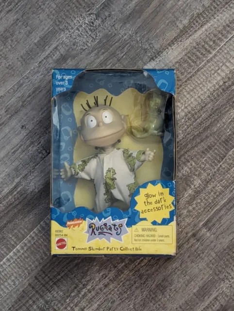 Nickelodeon Tommy Pickles Rugrats Slumber Party Collectible Doll Mattel 1998 New