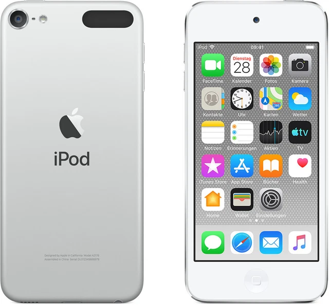 Apple iPod Touch 7. Génération 7G (128GB) Argent Collectors Rare Neuf