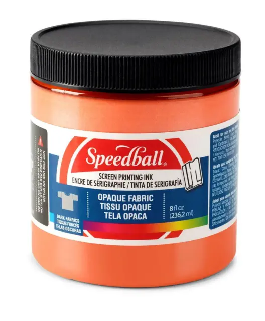 Tinta para serigrafía de tela opaca Speedball Sherbet 8 oz (4809)