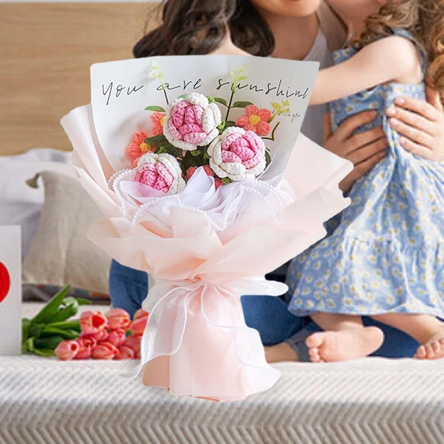 Kit de Construction Bouquet de Fleurs, 634 Pcs 12 Roses Noires Décoratives pour Bureau ou Maison, Cadeaux pour Noël Enfants, Saint-Valentin pour Homme ou Femme, Adultes, Fête des Mères