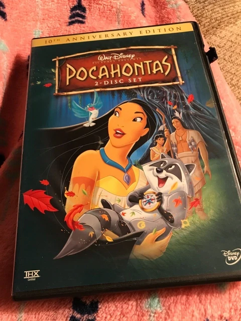 Pocahontas (DVD, 2005, 2-Disc Set)  Very Good Condition. Tested