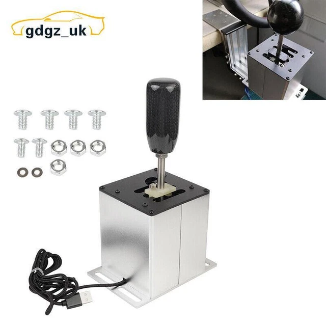 Usb Racing Shifter 6+R PC USB Racing Game Simulator Shifter for Logitech G29 G27 G25 G920 ...