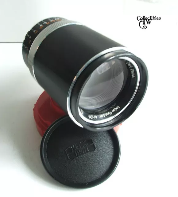 CARL ZEISS Ikon Tele-Tessar 4/135 Lens for SLR Cameras, Automatic, Mint