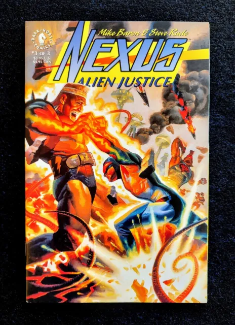 Nexus Alien Justice #3 of 3 The Split Dark Horse 1993 Comic Book Mike Baron.