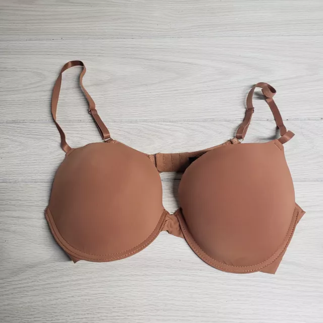 DANSKIN INTIMATES WOMEN Brown Push Up Underwire Bra Size 38C £11.42 -  PicClick UK