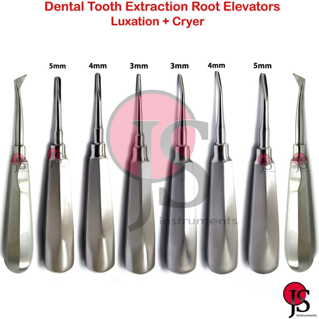 DENTAL TOOTH EXTRACTION Root Elevator Luxation Teeth Loosening Cryer