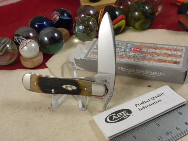 Case Xx Usa 61953 1/2L Ss Russlock Knife  Mint In Original Box    Drop Point