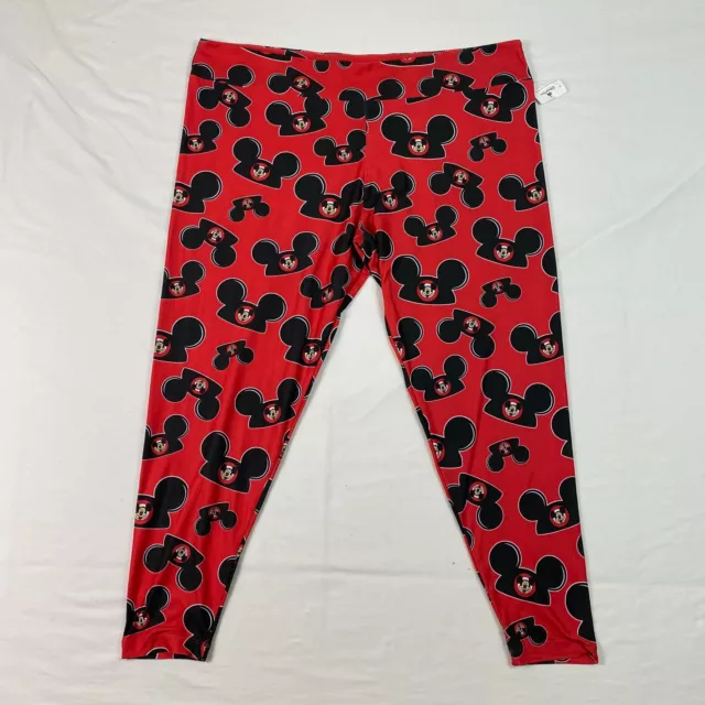Disney Mickey Mouse Pocket Panel Leggings Plus Size | Hot Topic