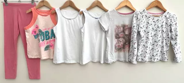 Pacchetto di vestiti per ragazze età 7-8 Next M&S Primark