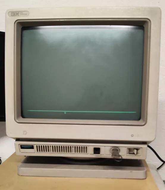 Monitor IBM Model 3476 Computer Vintage