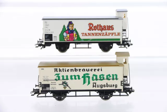 H0 Märklin Bierwagen Rothaus Zum Hasen Güterwagen AC Konvolut boxcar /M77