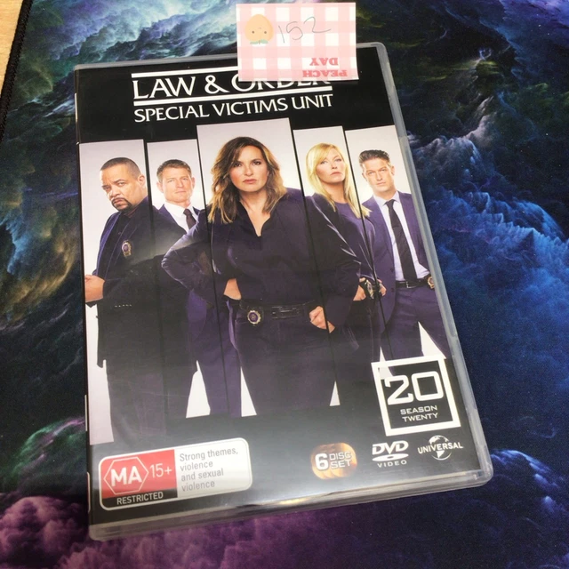 LAW & ORDER Special Victims Unit Season 20 [Region 2,