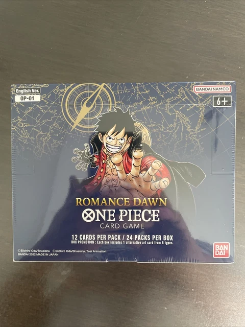 romance dawn booster box english BANDAI ONE PIECE CARD GAME ROMANCE DAWN OP-01 (BOOSTER) – JumpIchiban main image 0