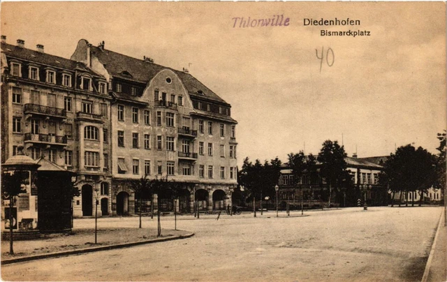 CPA AK THIONVILLE - DIEDENHOFEN - Bismarckplatz (454894)