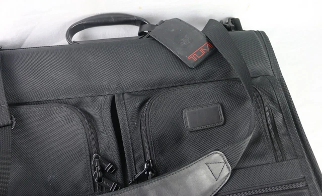 Tumi Black Ballistic Nylon Alpha 232D3 Bi-Fold Wardrobe Garment Bag 3