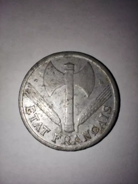 Pièce 1 Franc Bazor 1944 petit "c"