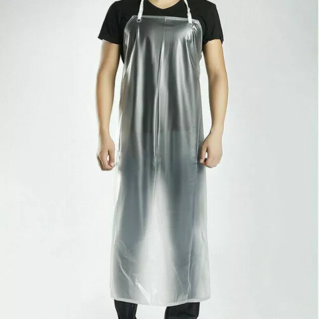 Waterproof and Cracks Free PVC Apron for Kitchen Housework Restaurant Butcher
